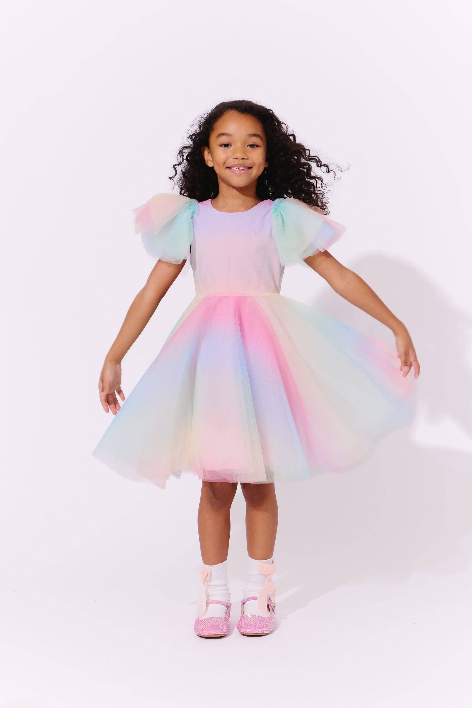 Tulle Dress - Sparkle Ombre