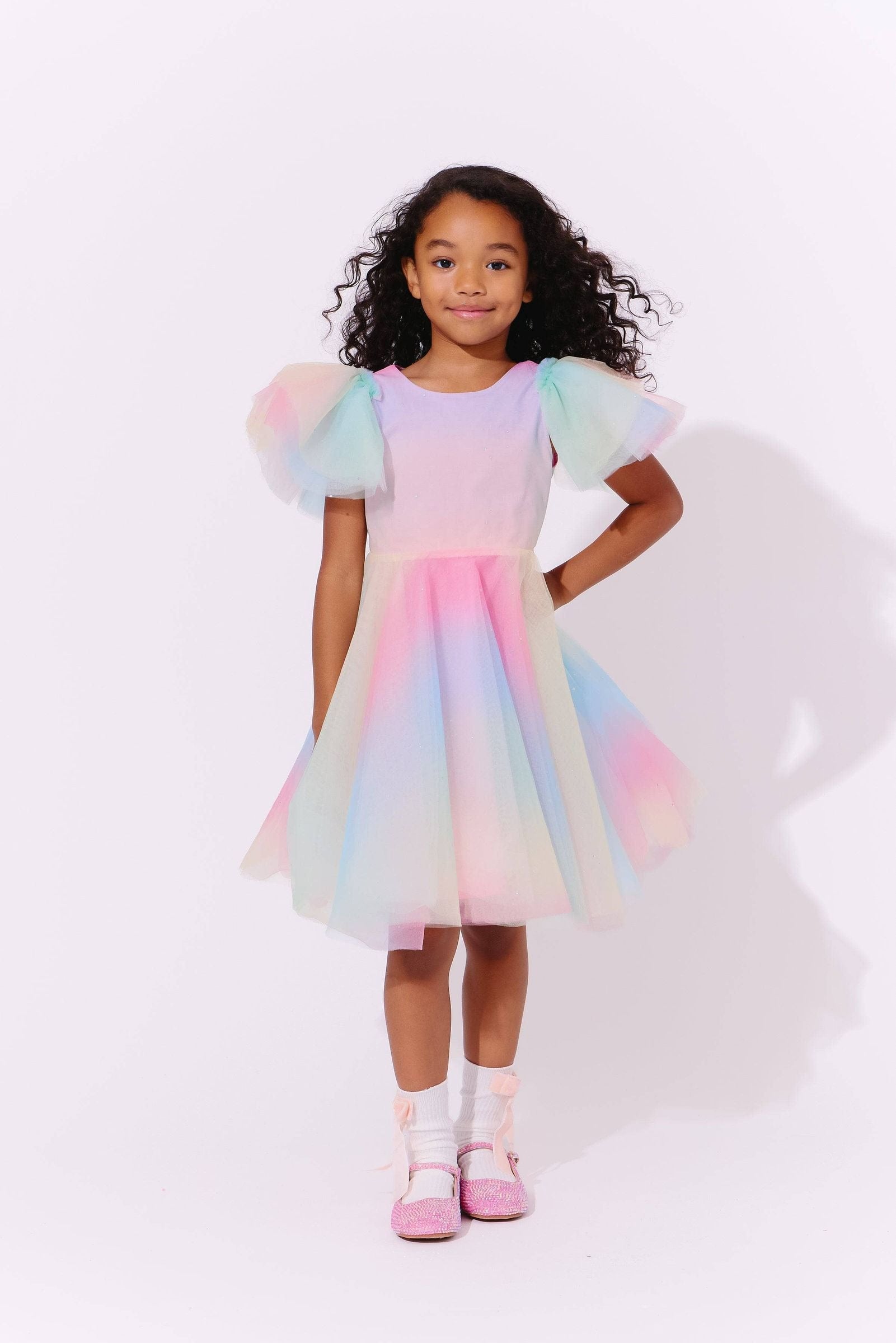 Tulle Dress - Sparkle Ombre