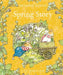 Book cover of 'Spring Story' from Brambly Hedge series with illustrations of animals and flowers.