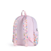 Backview of pink Sprinkles Kane Backpack