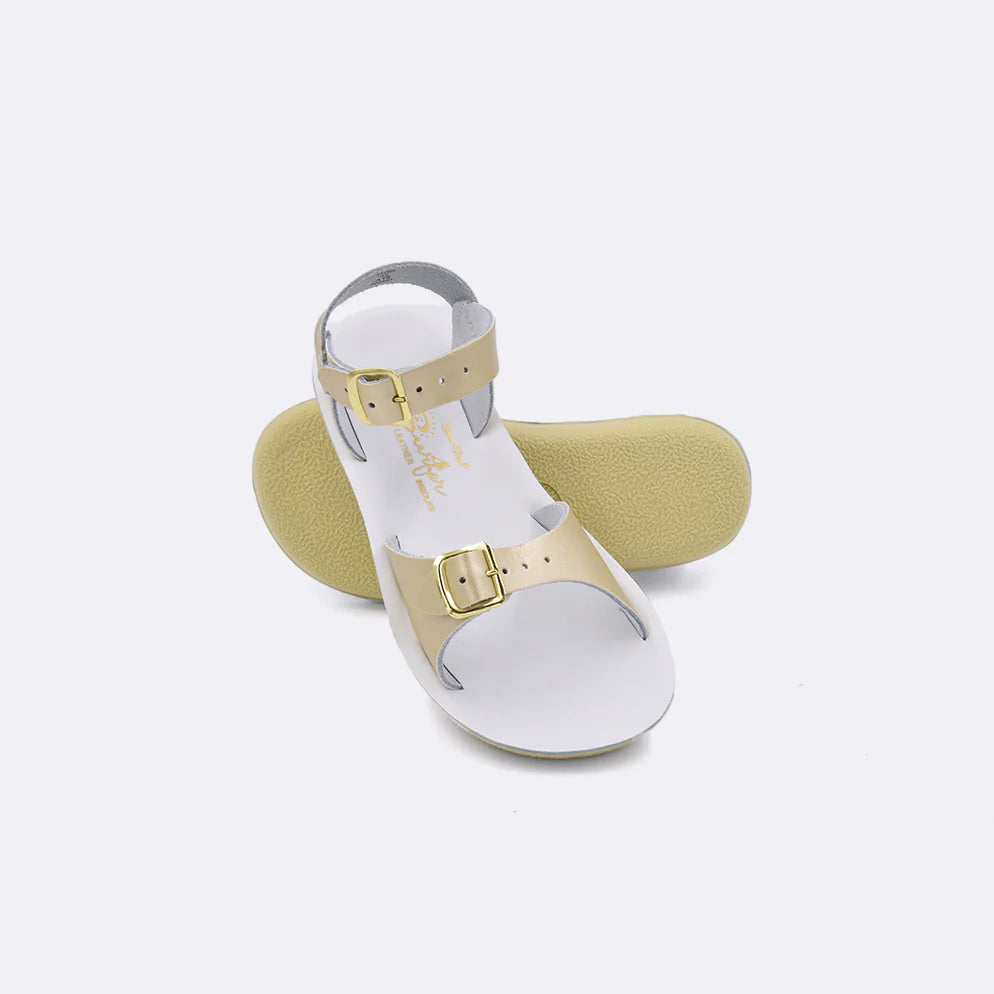 Sun-San Surfer Sandals - Gold