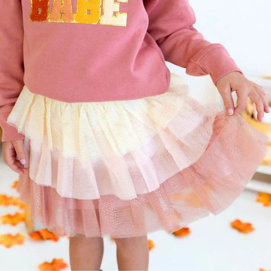 Tutu - Boho Blush Petal