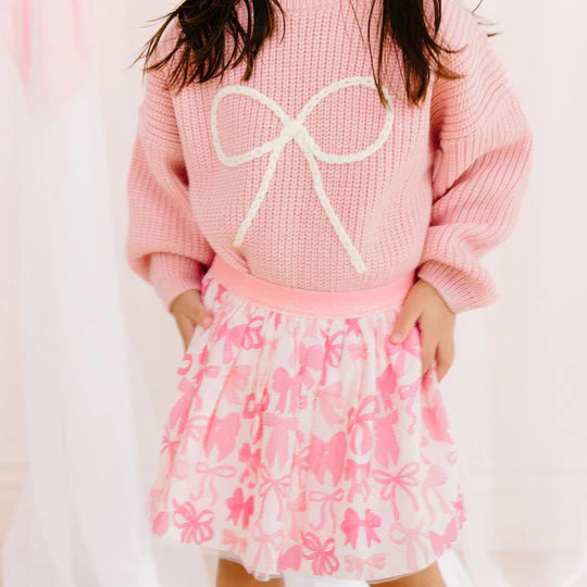 Sweater - Bow Yarn Knit