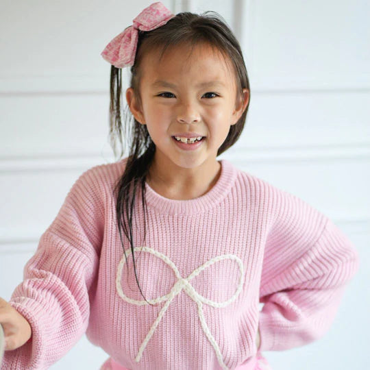 Sweater - Bow Yarn Knit