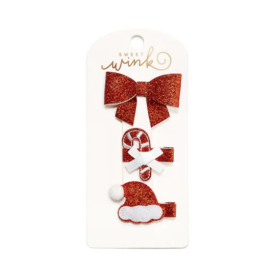 Clip Set - Candy Cane Christmas