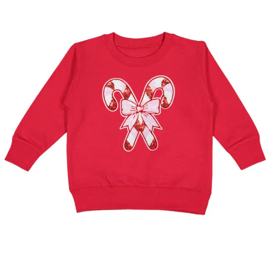 Sweatshirt - Candy Cane Patch