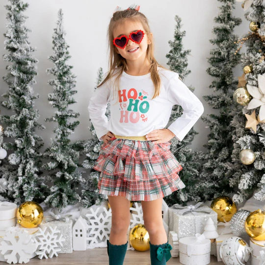 Tiered Tutu - Christmas Plaid