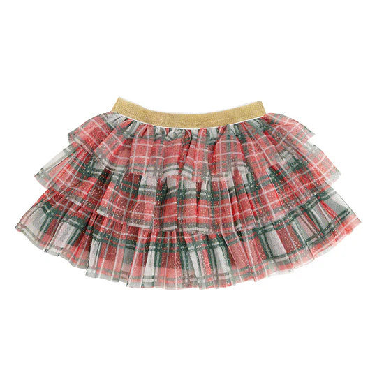 Tiered Tutu - Christmas Plaid