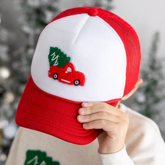 Trucker Hat - Christmas Tree Patch