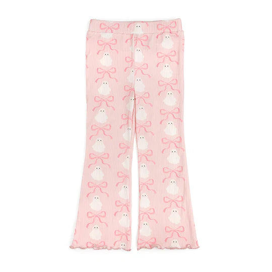 Flare Legging - Coquette Ghost Halloween