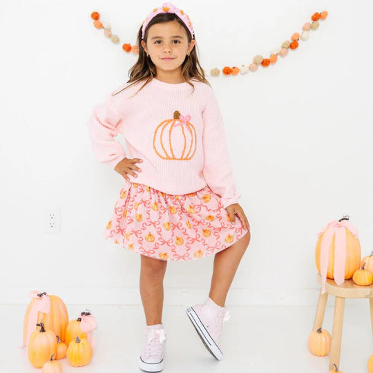 Sweater - Coquette Pumpkin