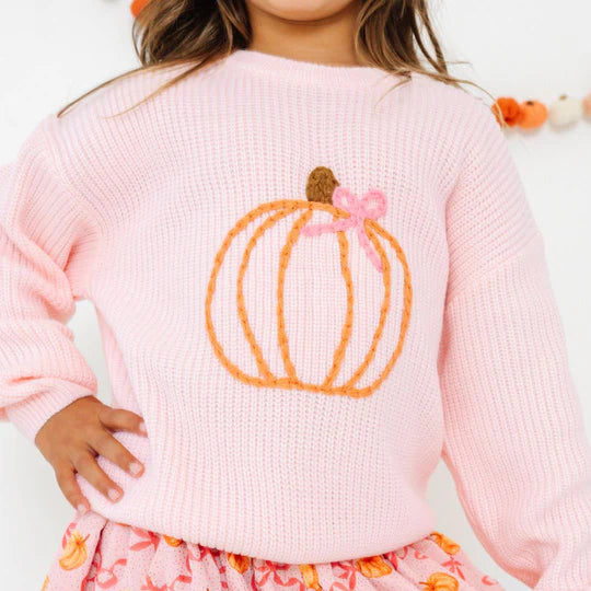 Sweater - Coquette Pumpkin