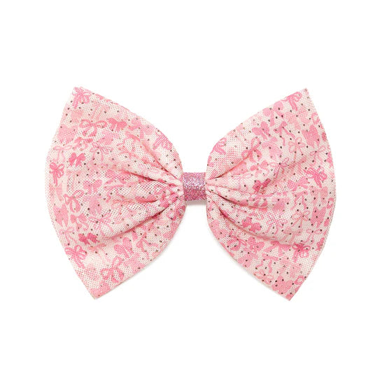 Bow Clip - Coquette Tulle