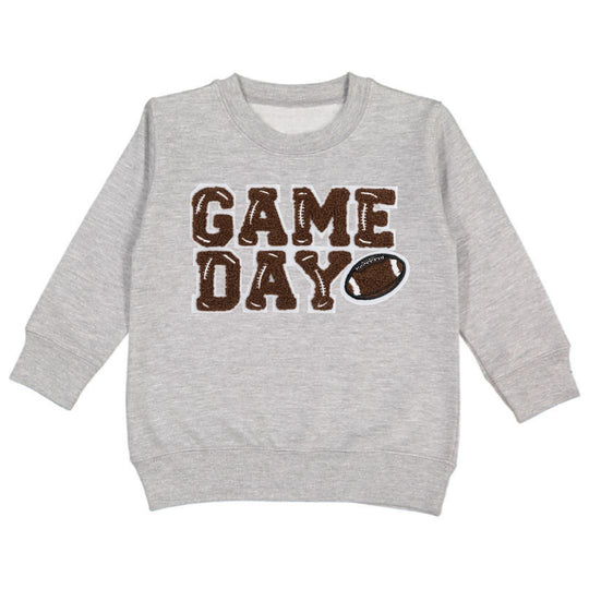 Sweatshirt - Grey Game Day Patch