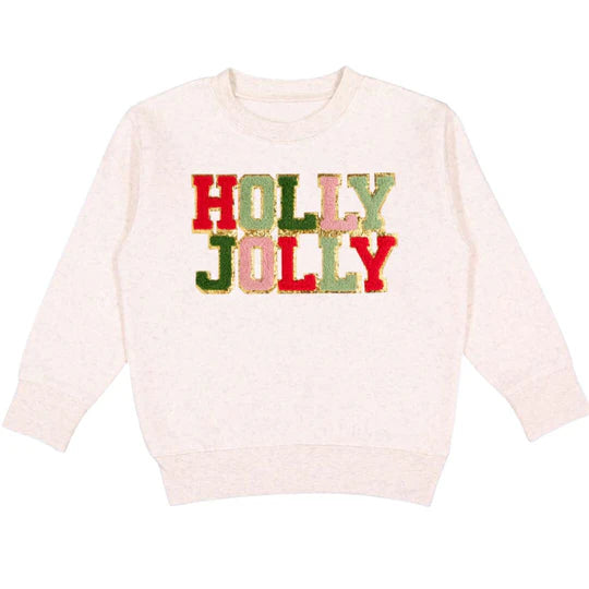 Sweatshirt - Holly Jolly Patch