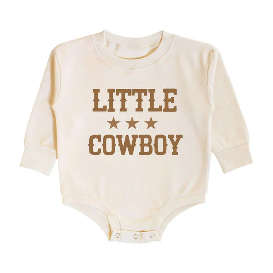 LS Romper - Little Cowboy