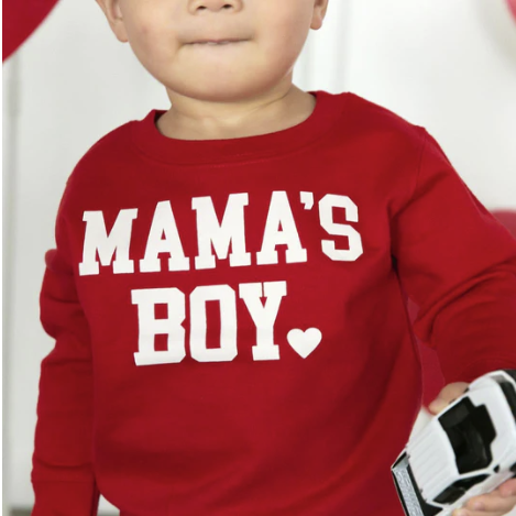 Sweatshirt - Mama's Boy Valentines