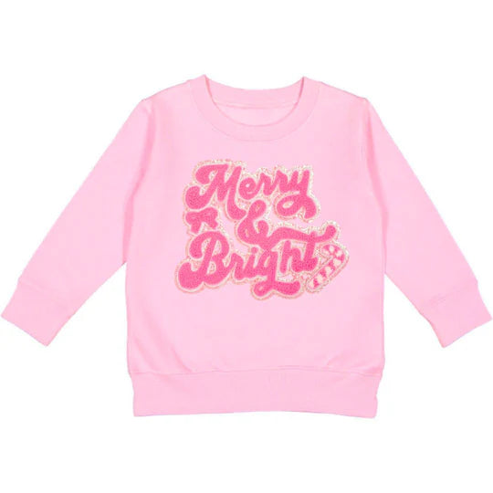 Sweatshirt - Merry and Bright Patch