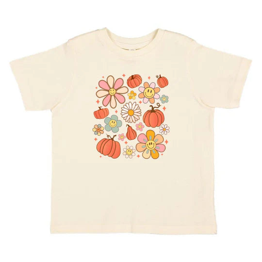 Tee - Pumpkin Daisy Doodle