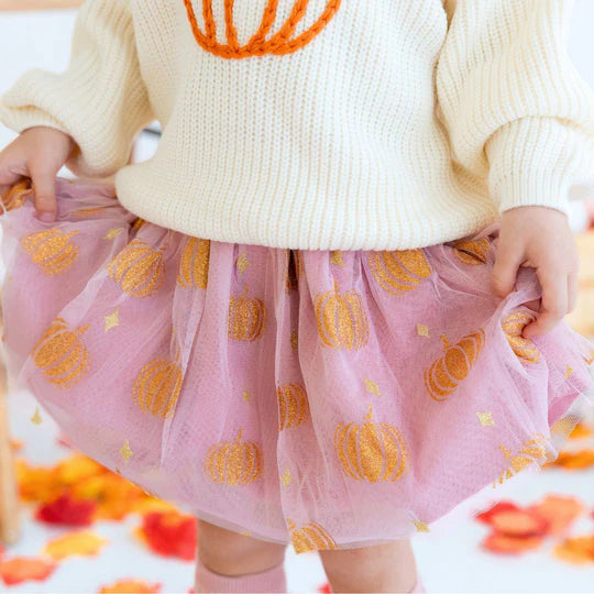 Tutu - Pumpkin Glitter