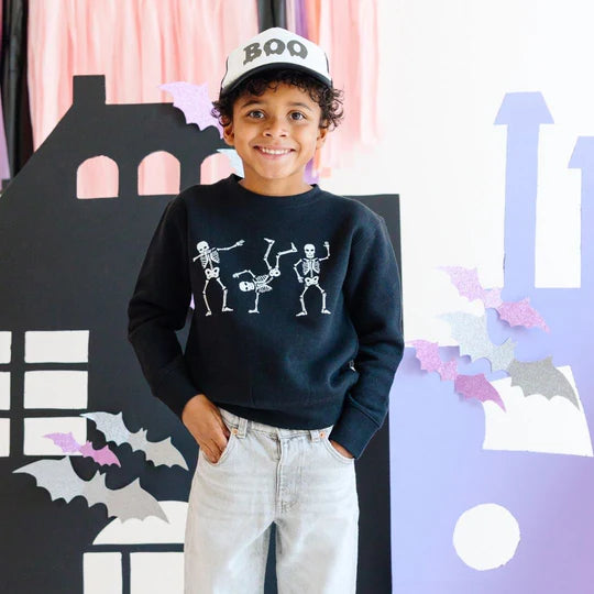 Sweatshirt - Silly Skelly Glow In the Dark