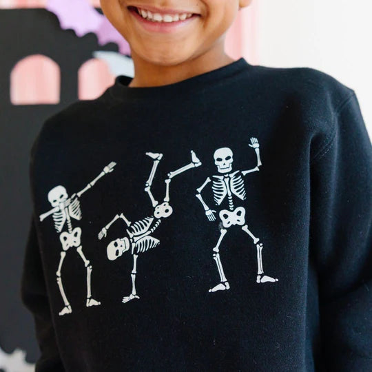 Sweatshirt - Silly Skelly Glow In the Dark
