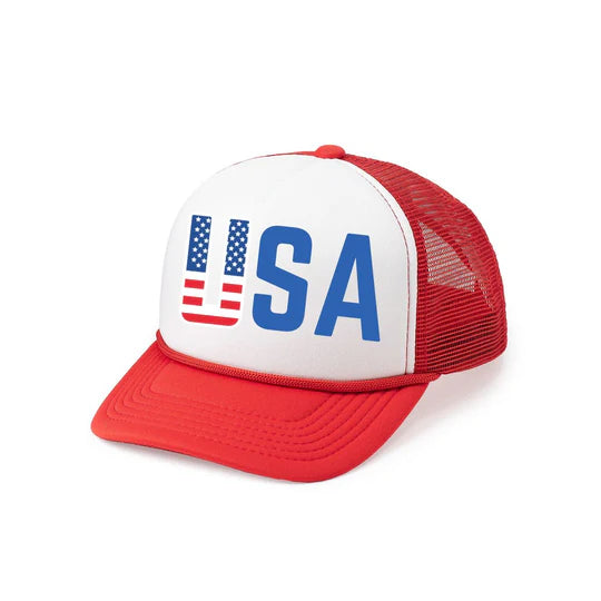 Trucker Hat - USA Flag