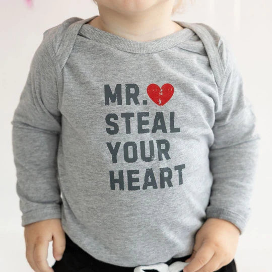 Long Sleeve Bodysuit - Mr. Steal Your Heart