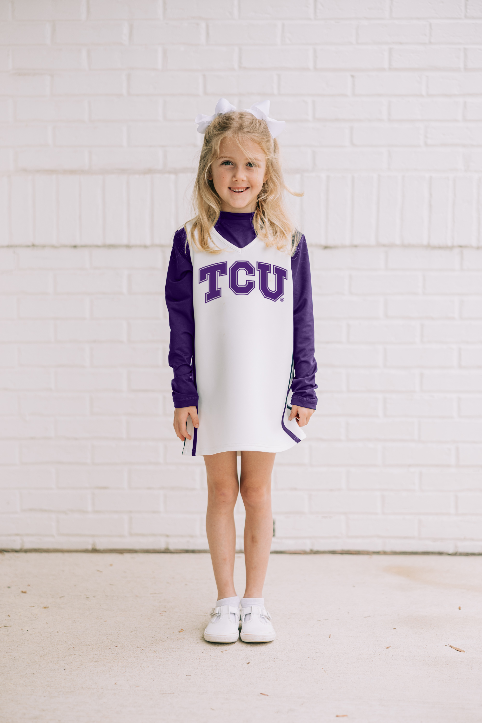 Cheer Dress - TCU White
