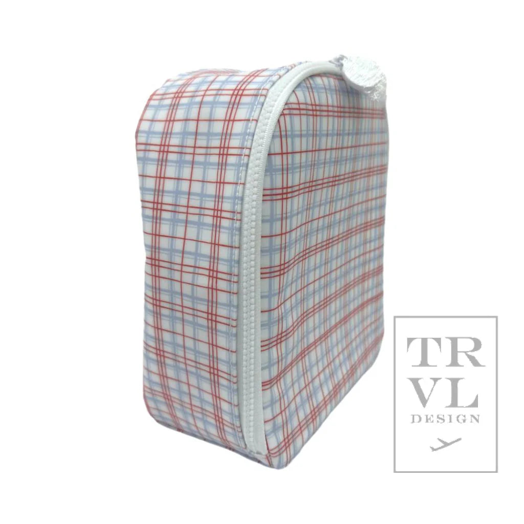 Bring It! Lunch Bag - Classic Plaid Red