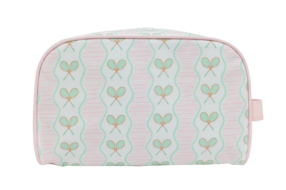 Dopp Kit with tennis pattern