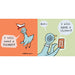 Cartoon illustration of a character with a ticket and another character saying 'I will HAVE a ticket!' on a divided background.
