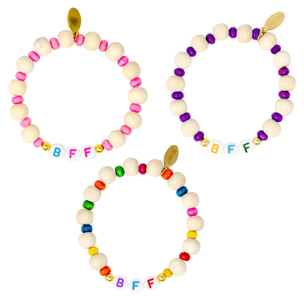 Bracelets - BFF Wood Bead