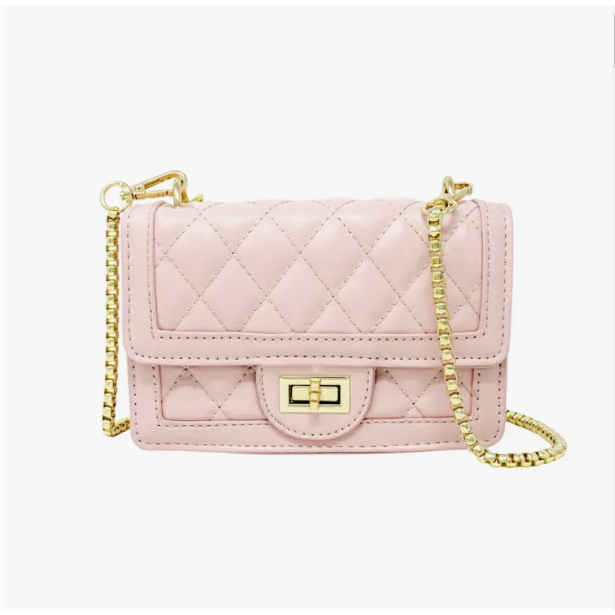 Purse - Classic Quilted Large Flap