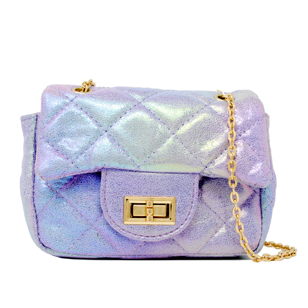 Purse - Purple Classic Quilted