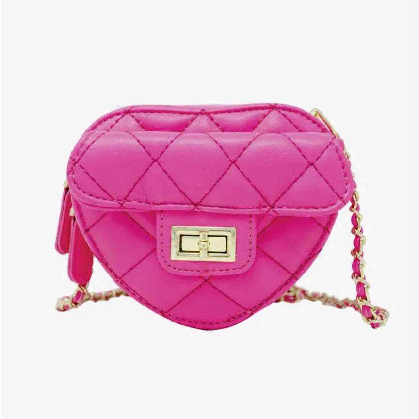 Purse - Quilted Heart Crossbody