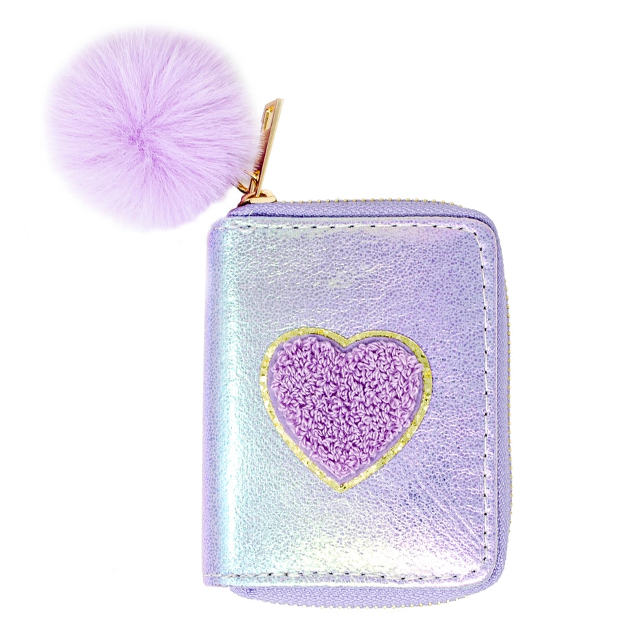 Wallet - Shiny Purple Heart