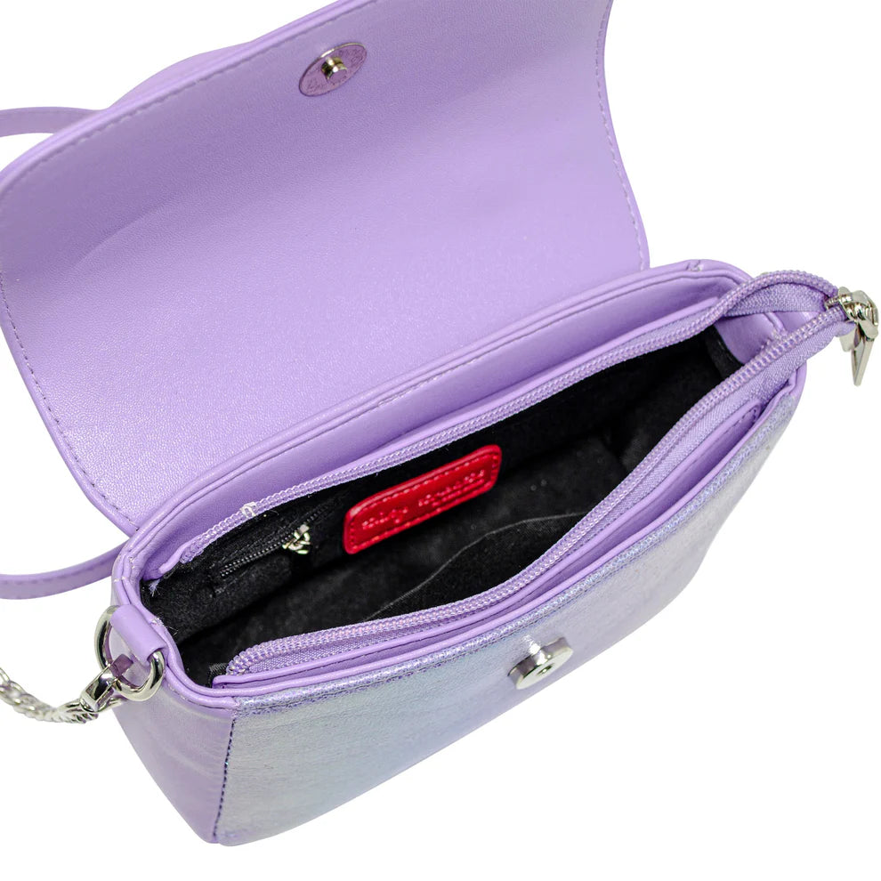 Purse - Shiny Purple Jumbo Chain