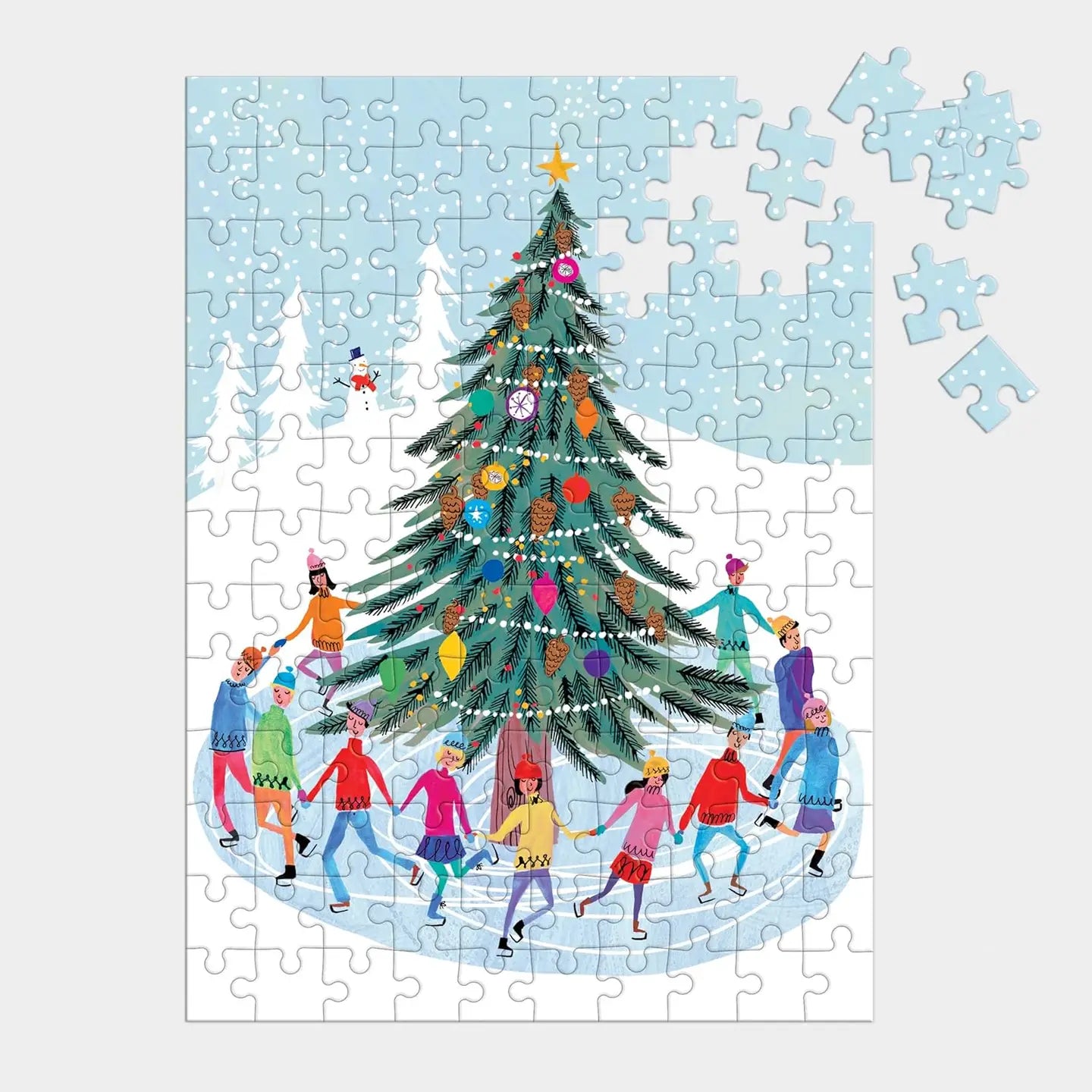 Puzzle - Tree Skaters 130 Pieces
