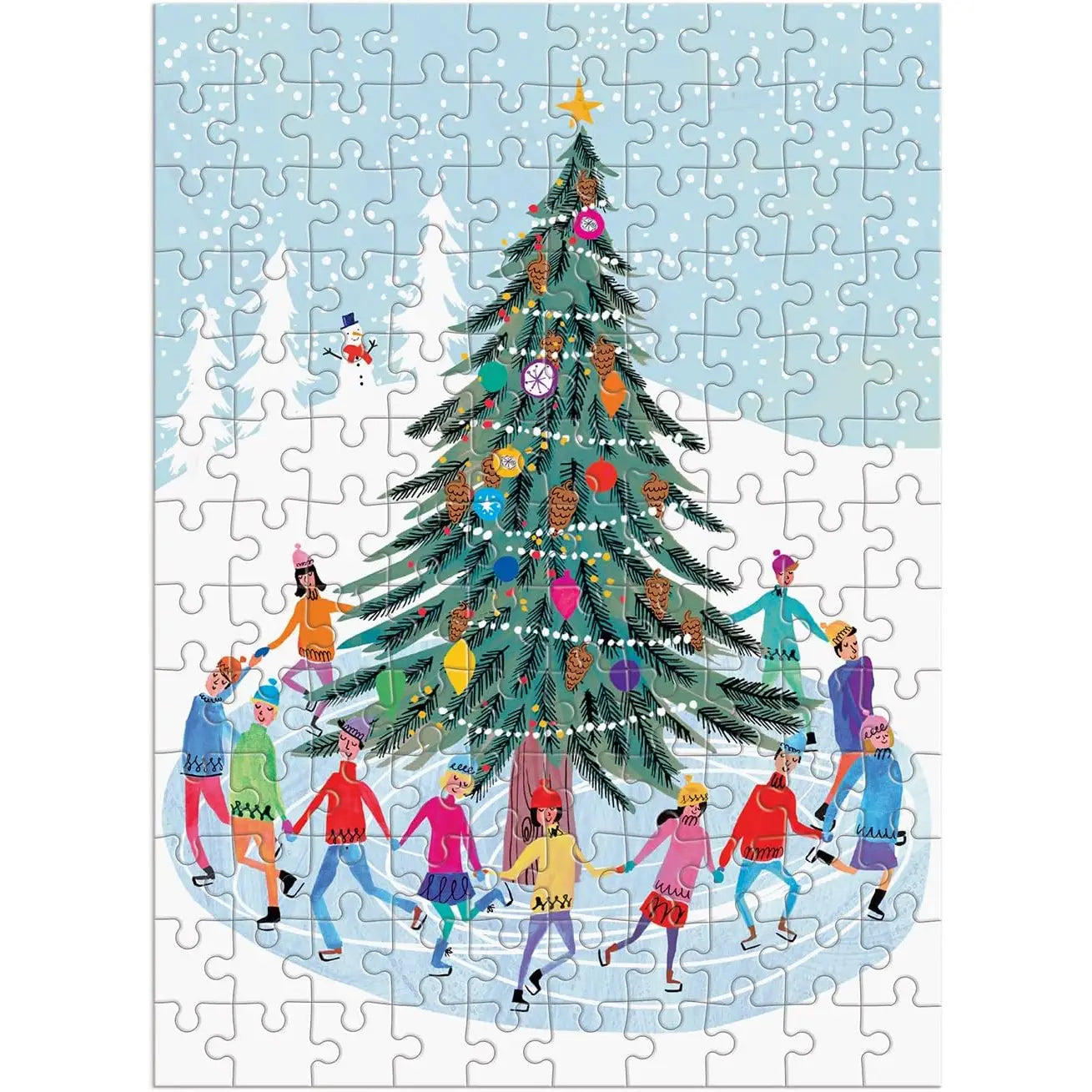 Puzzle - Tree Skaters 130 Pieces