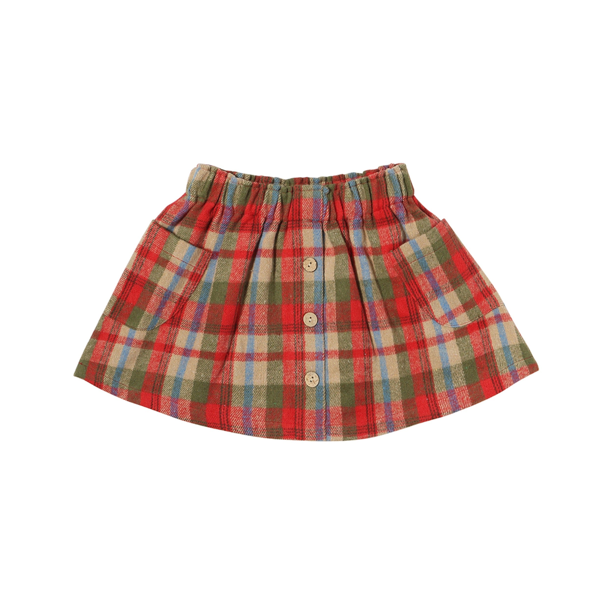 Jaycee Skirt - Autumn Plaid