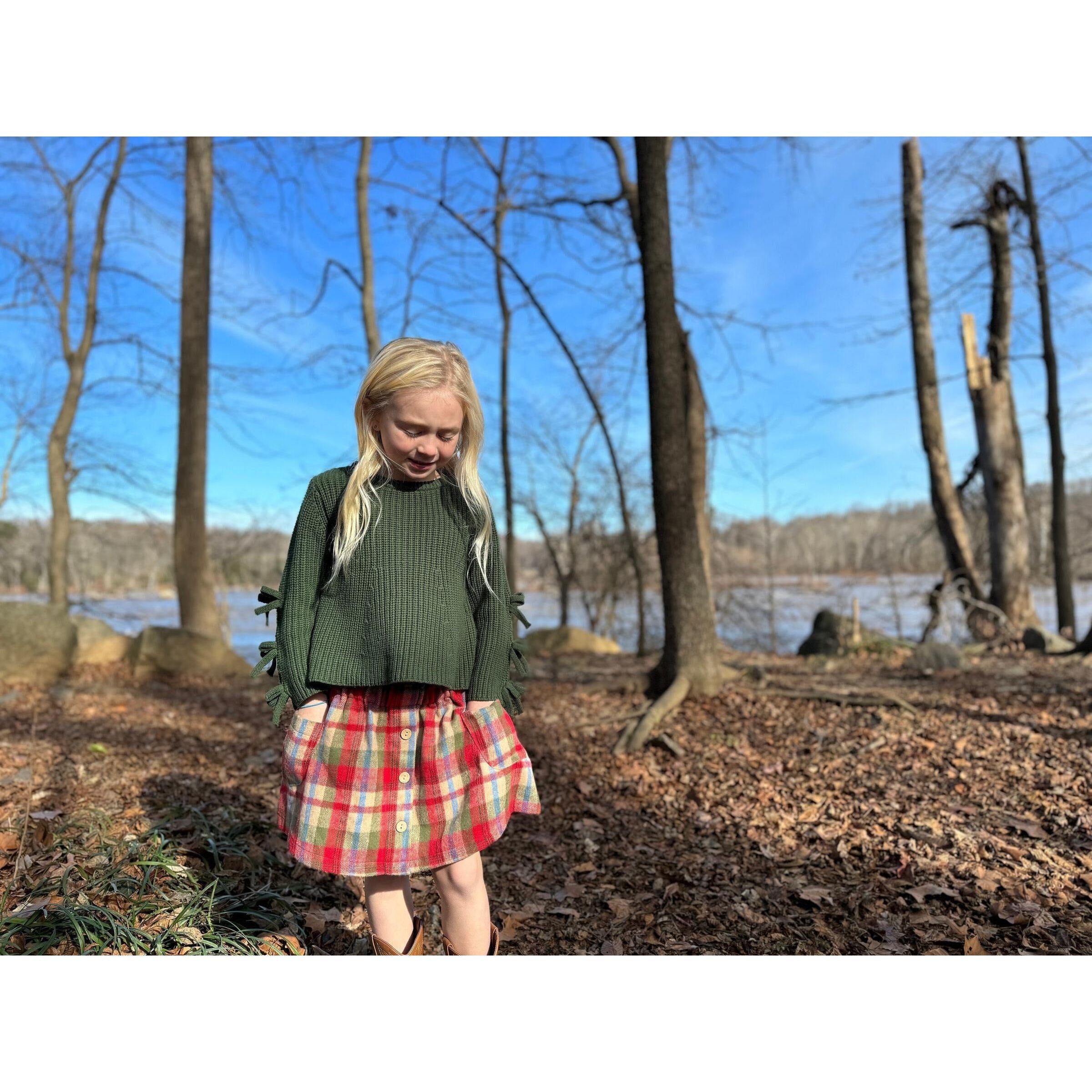 Jaycee Skirt - Autumn Plaid