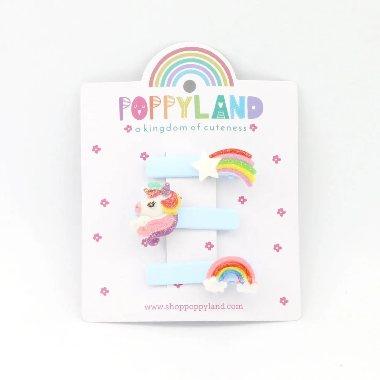 Hair Pins - Unicorn Rainbow