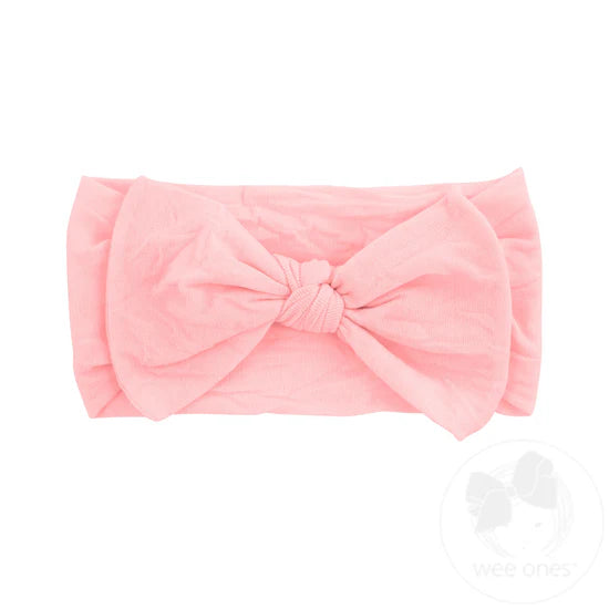 Nylon Baby Headband - Pink