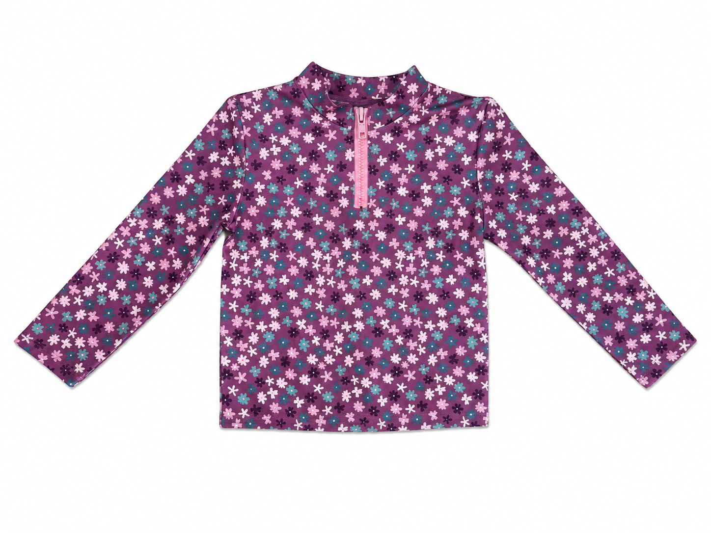 Zip Up - Plum Ditsy Floral
