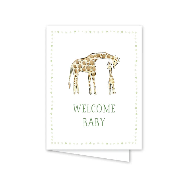 Baby Card - Zoo In The City