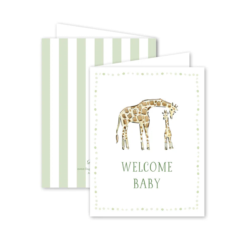 Baby Card - Zoo In The City