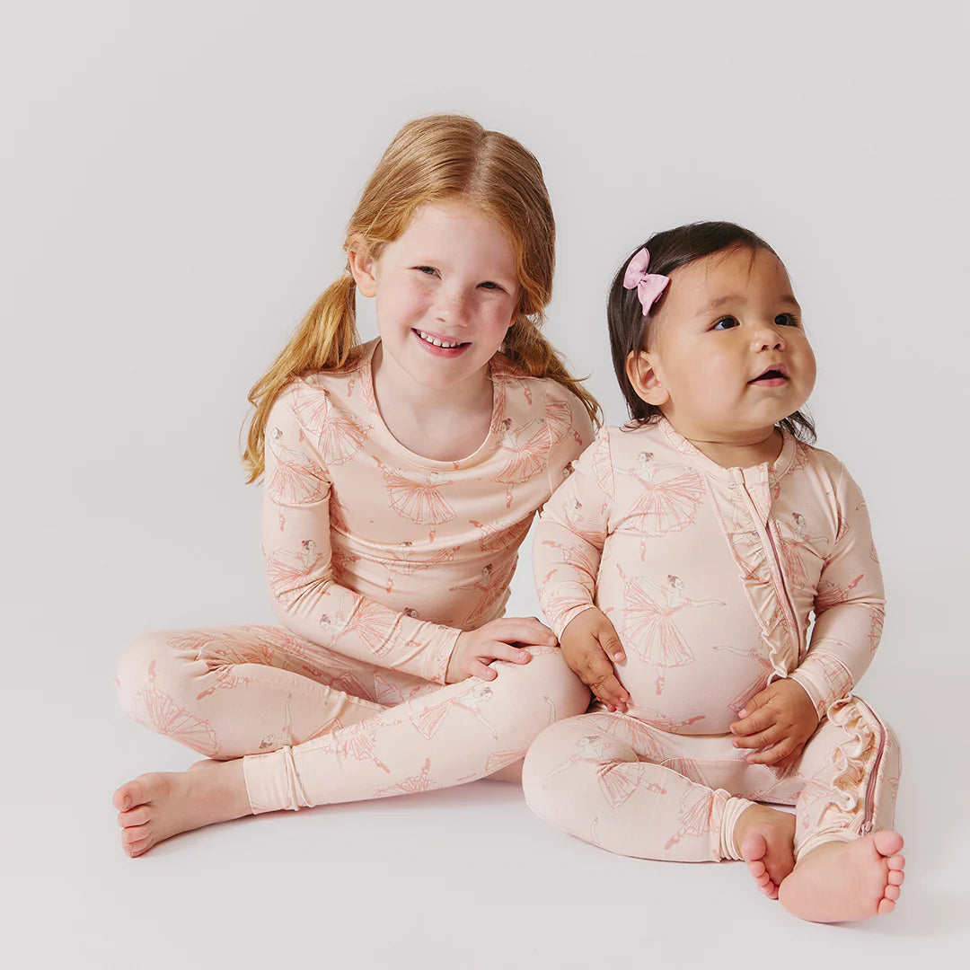 Loungewear Set - Pink Ballerinas