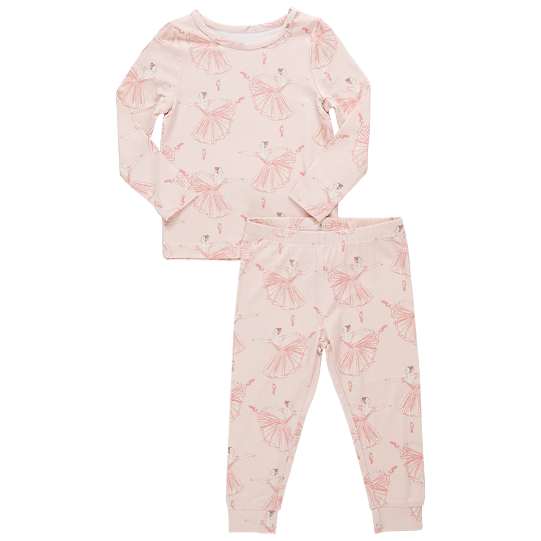 Loungewear Set - Pink Ballerinas