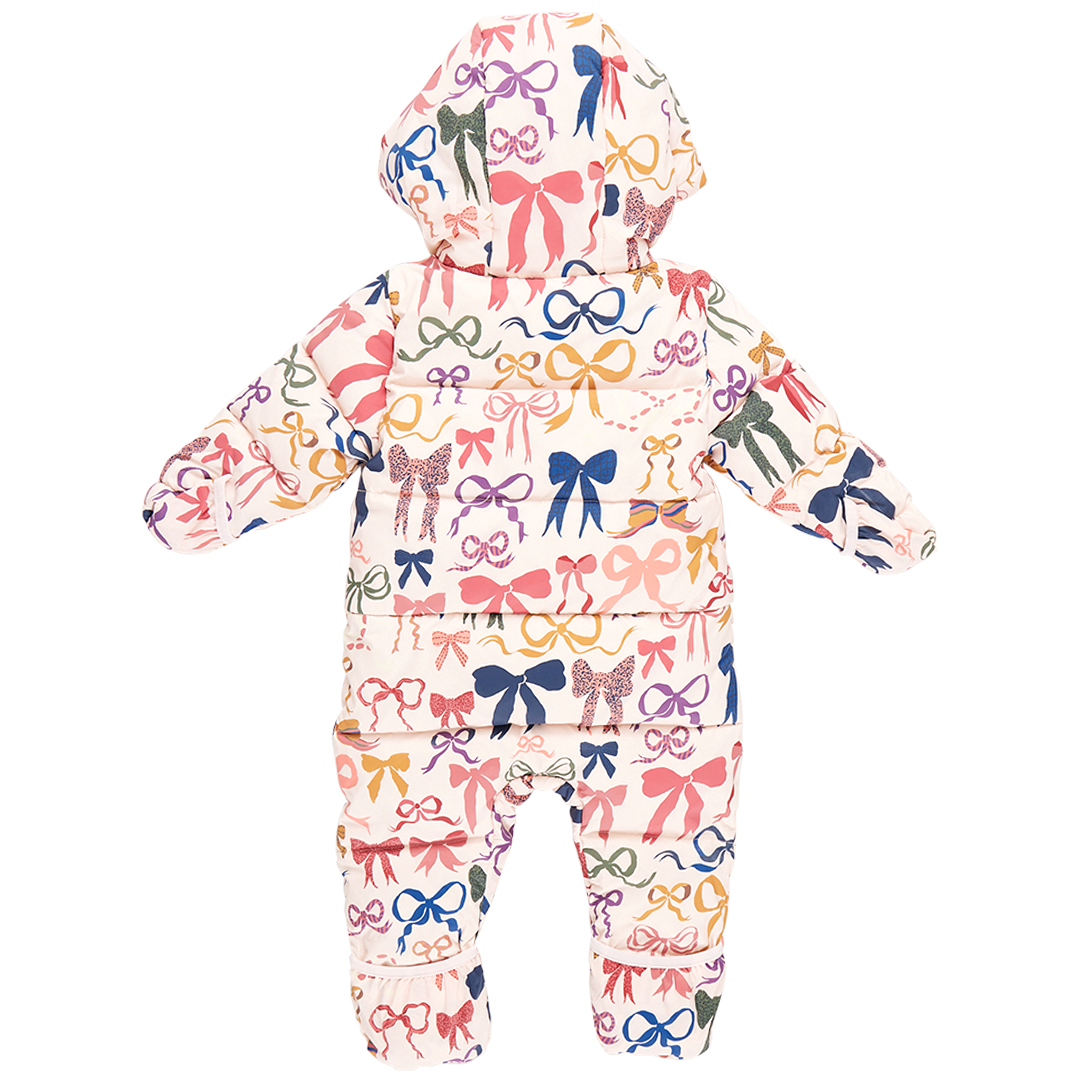 Snowsuit - Pink Bows On Bows